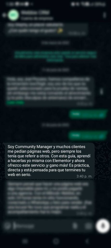 Testimonio Community