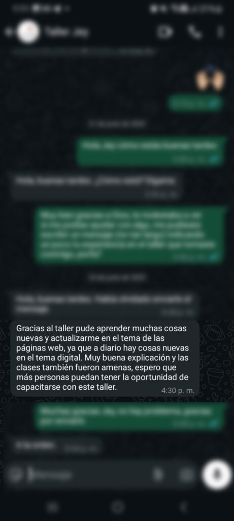 Testimonio Jey